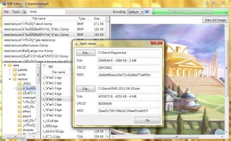 GRF Editor .